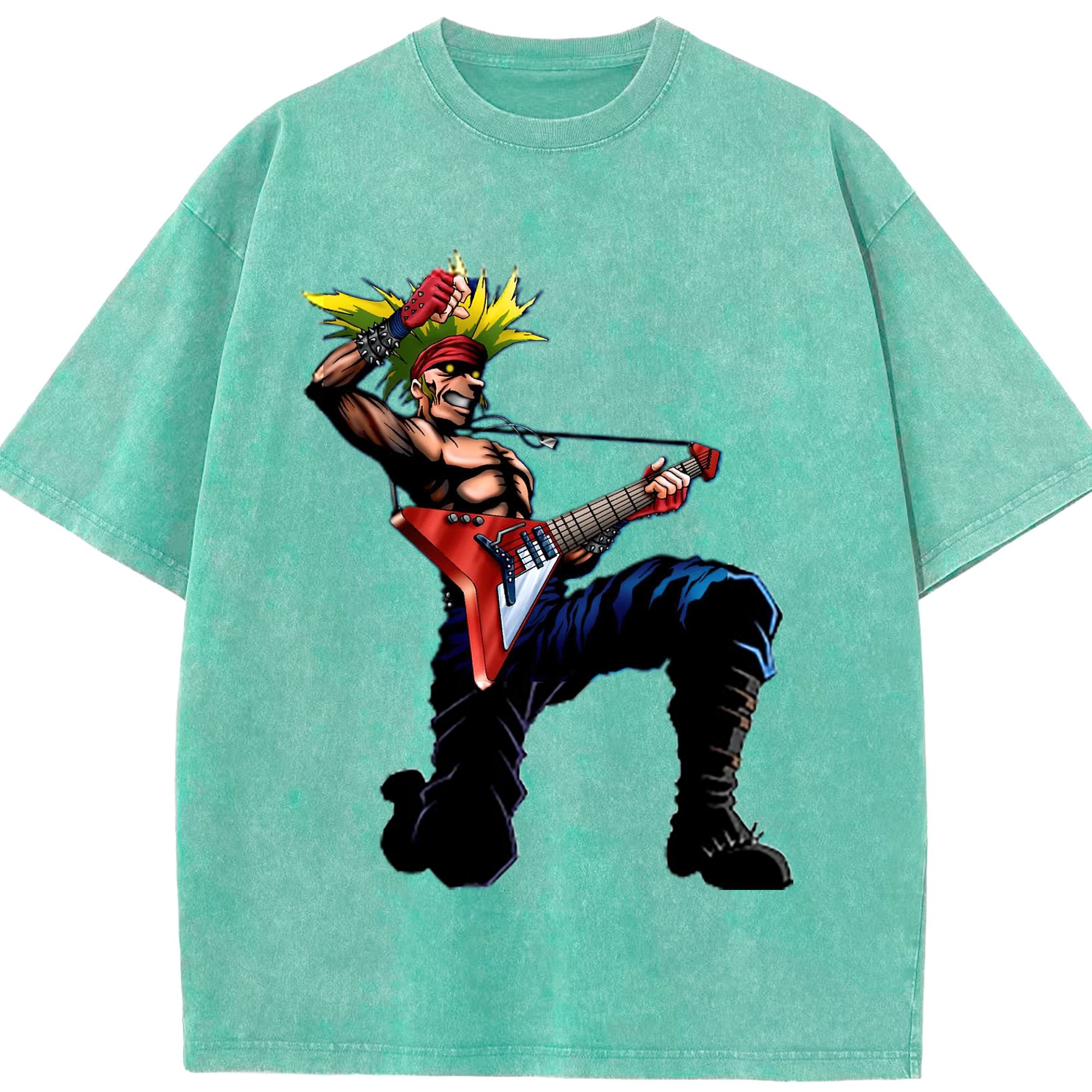 （画像用） 遊☆戯☆王 Yu-Gi-Oh! 綿100% ヴィンテージ風 半袖Tシャツ（フロントプリント）
